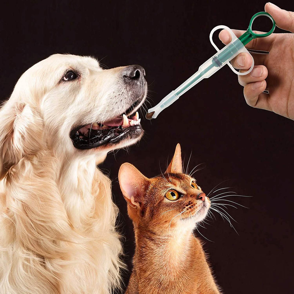 2-Piece: Pet Tablet Syringe Pusher