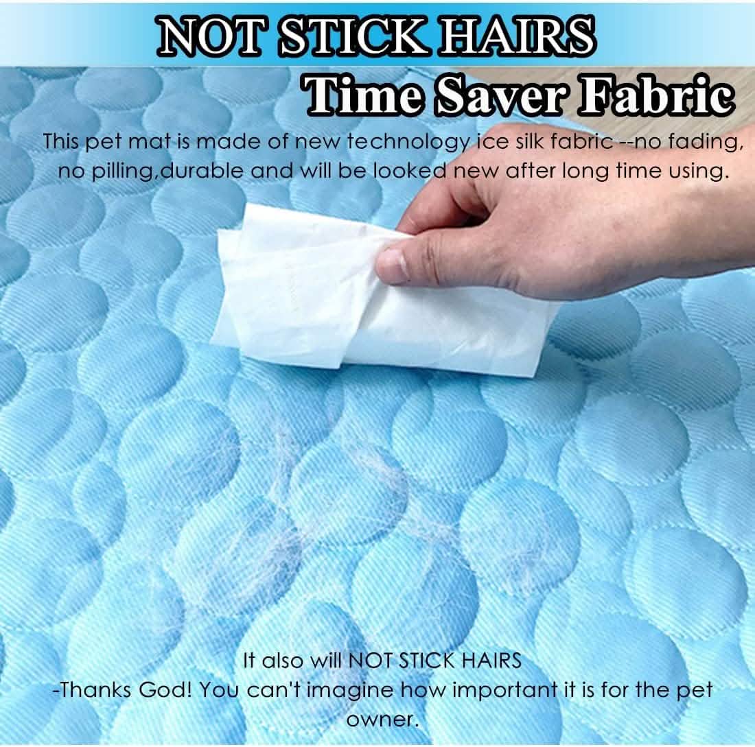 Automatic Cooling Dog Mat Washable Pet Sleeping Blanket Mat