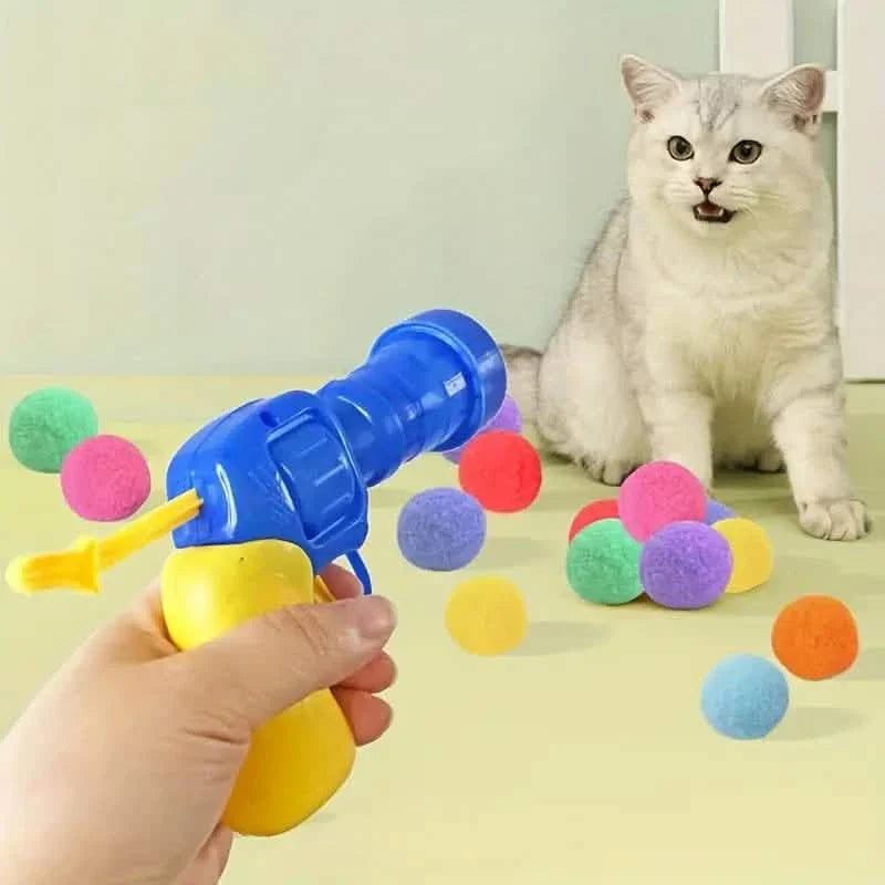 Plush Ball Shooting Gun
