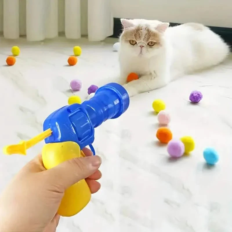 Plush Ball Shooting Gun